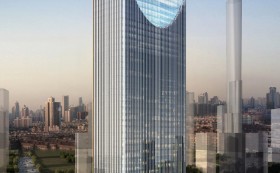 Zhuhai hengqin financial centre of Hong Kong and Macao to decorate