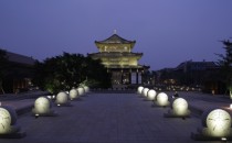 海口鸿洲埃德瑞皇家园林酒店夜景